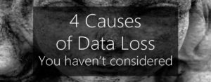 data loss prevention - causes of data loss
