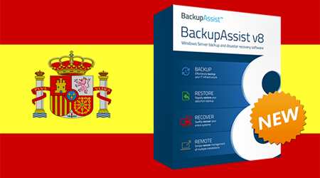 BackupAssist in Spanish