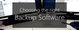 choosing the right backup software
