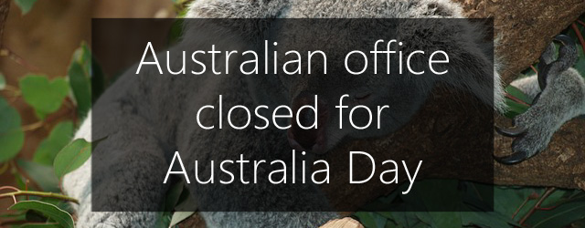 Australia day office closed