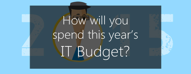 How will you spend your IT budget?