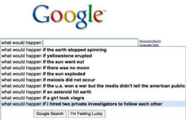 Funny Google Searches about Investigators