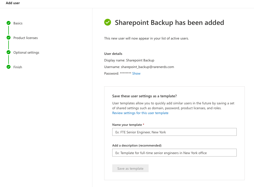 Back up Office 365 SharePoint docs with a single login, no license required