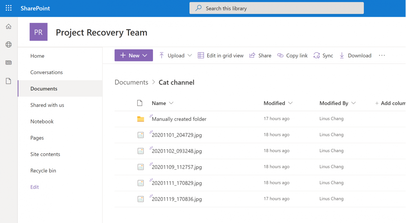 Where are files in Microsoft Teams stored, and how do you back them up