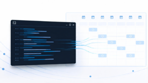 Commaxqnd-line backup process sending data to a scheduled cloud-based system